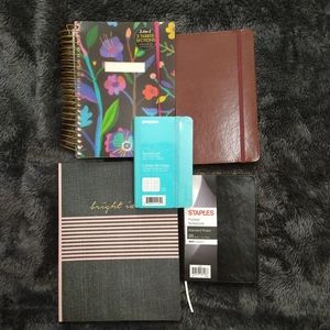 Notebook and Journal Bundle Set of 5